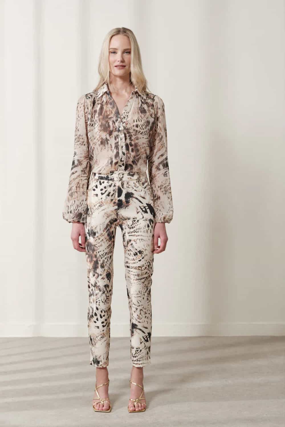 Παντελόνι-Isabel-Animal-Print-5 Παντελόνι Isabel Animal Print